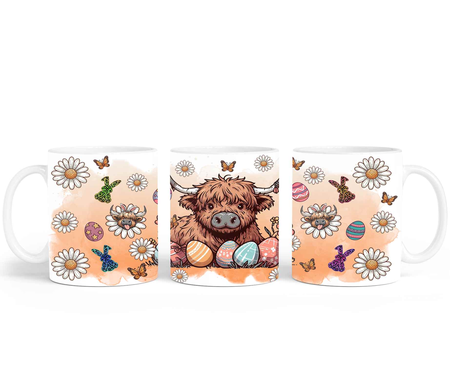 Highland Cow Easter-10375